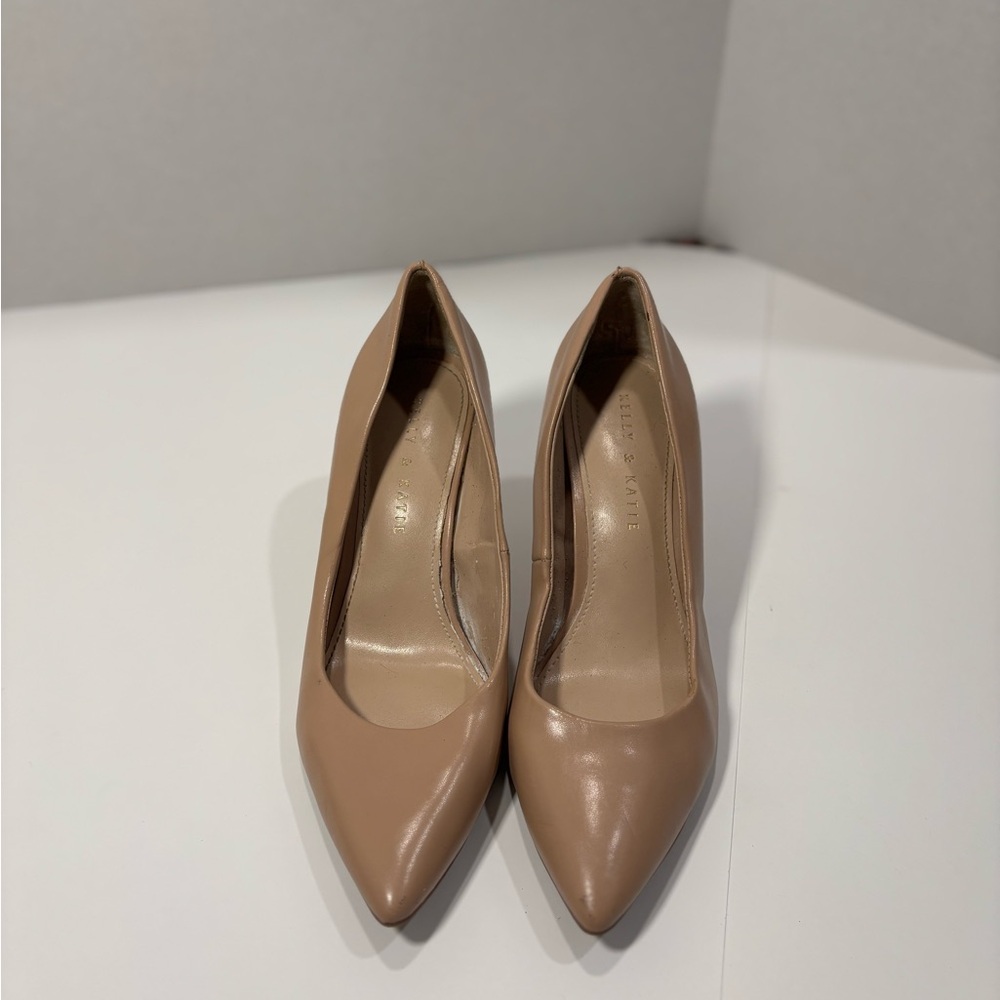Kelly & Katie Elegant Tan Heels